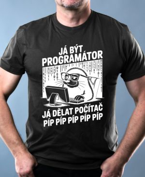 Krtek programátor, bílý tisk