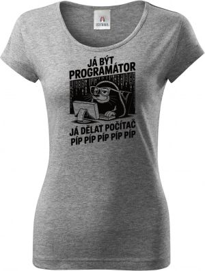Krtek programátor, černý tisk