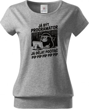 Krtek programátor, černý tisk