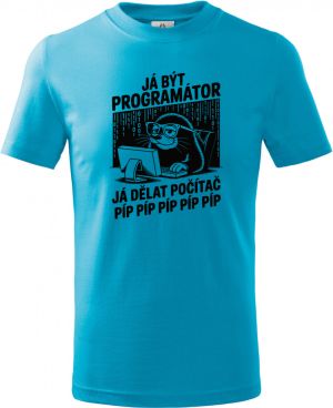 Krtek programátor, černý tisk