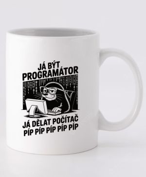 Krtek programátor, černý tisk