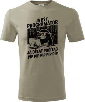 Krtek programátor, černý tisk