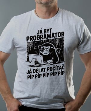 Krtek programátor, černý tisk