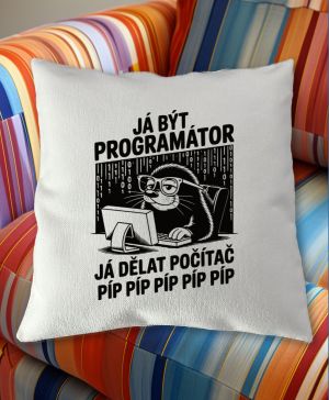 Krtek programátor, černý tisk