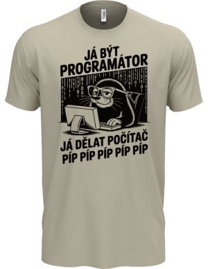 Krtek programátor, černý tisk
