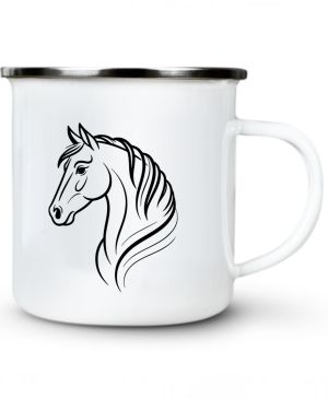 Kůň, art kolekce, V5, černý tisk