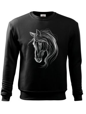 Kůň, neon kolekce, V3, bílý tisk