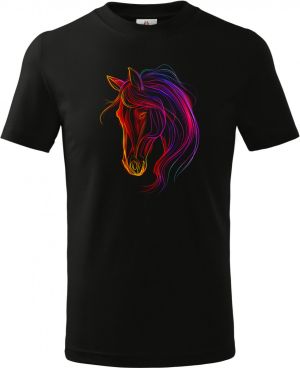Kůň, neon kolekce, V3