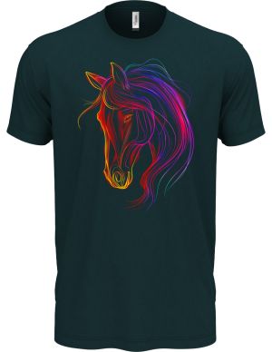 Kůň, neon kolekce, V3