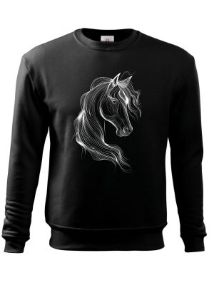 Kůň, neon kolekce, V4, bílý tisk