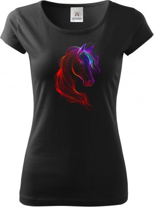 Kůň, neon kolekce, V4