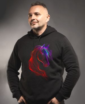 Kůň, neon kolekce, V4
