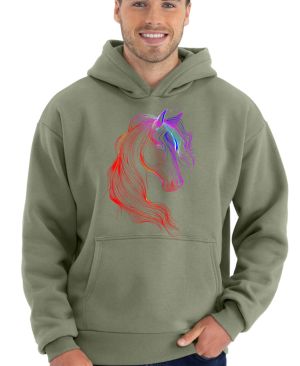 Kůň, neon kolekce, V4