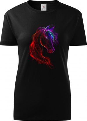 Kůň, neon kolekce, V4