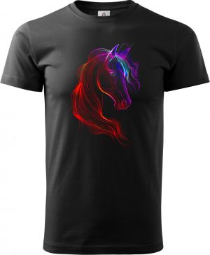 Kůň, neon kolekce, V4