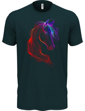 Kůň, neon kolekce, V4