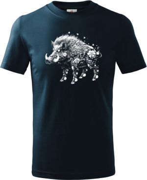 Kyber kanec, bílý potisk