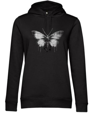 Kyber motýl, bílý potisk