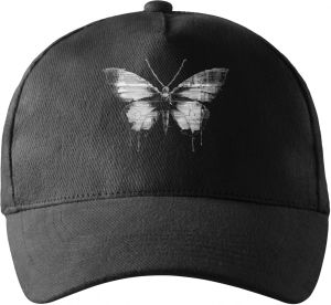 Kyber motýl, bílý potisk