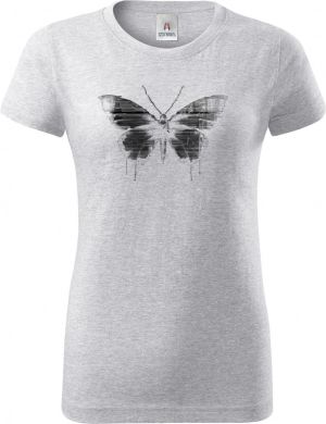 Kyber motýl, černý potisk