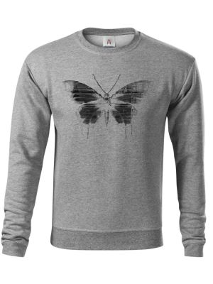 Kyber motýl, černý potisk