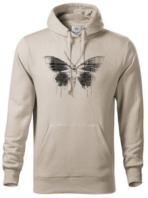 Kyber motýl, černý potisk