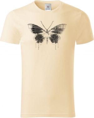 Kyber motýl, černý potisk