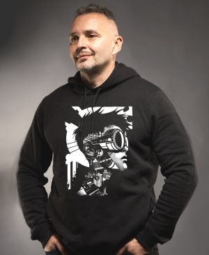 Kyber rebelka, bílý tisk
