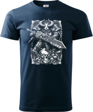 Kyber válečník, bílý tisk