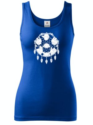 Lapač snů, králíček, bílý potisk