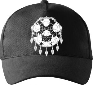 Lapač snů, králíček, bílý potisk