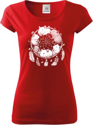 Lapač snů, morče, bílý potisk