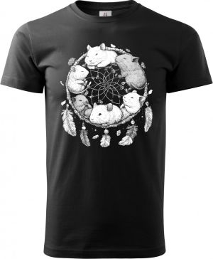 Lapač snů, morče, bílý potisk