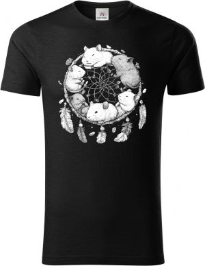 Lapač snů, morče, bílý potisk