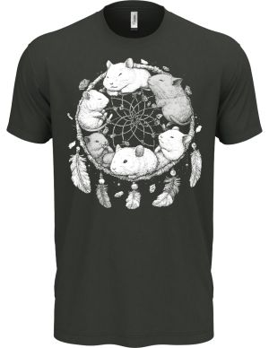 Lapač snů, morče, bílý potisk