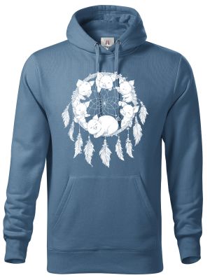 Lapač snů, prasátko, bílý potisk