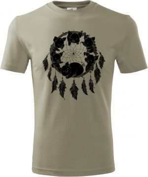 Lapač snů, prasátko, černý potisk