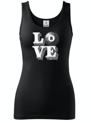 Láska ke kulečníku, V2, bílý potisk