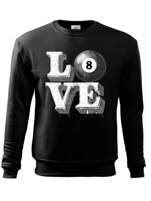 Láska ke kulečníku, V2, bílý potisk