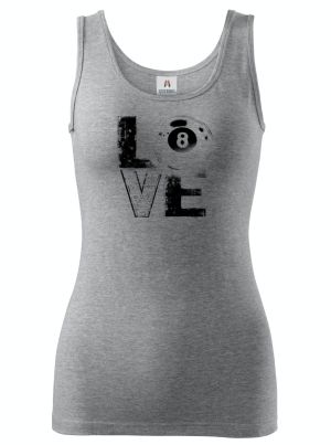 Láska ke kulečníku, V1, černý potisk