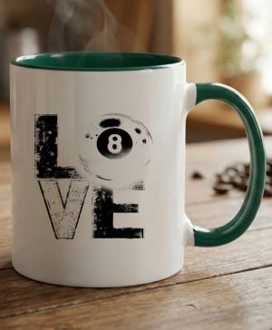 Láska ke kulečníku, V1, černý potisk