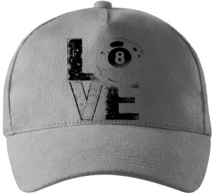 Láska ke kulečníku, V1, černý potisk