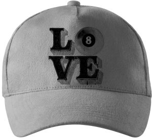 Láska ke kulečníku, V2, černý potisk