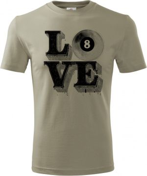 Láska ke kulečníku, V2, černý potisk