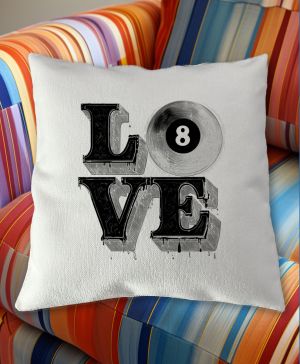 Láska ke kulečníku, V2, černý potisk