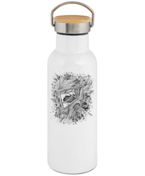 Ledová brankářská maska, černý potisk