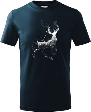 Ledový jelen,  V2, bílý potisk