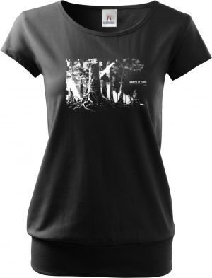 Les kódu, bílý tisk