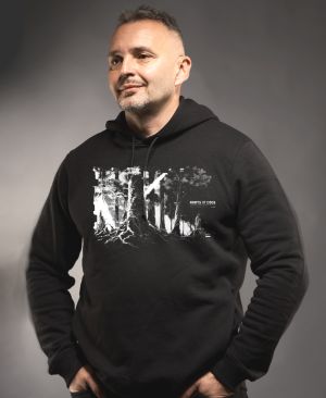 Les kódu, bílý tisk