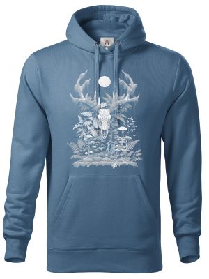 Lesní duch, bílý potisk